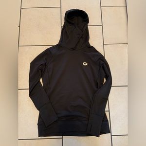 Nike Green Bay Packers hoodie, size L, black